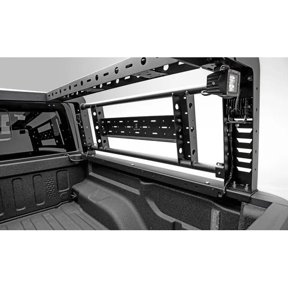 Load image into Gallery viewer, ZROADZ Z834101 Overland Access Rack With Side Gates &amp; (4) 3 Inch ZROADZ LED Pod Lights for 20-21 Jeep Gladiator JT
