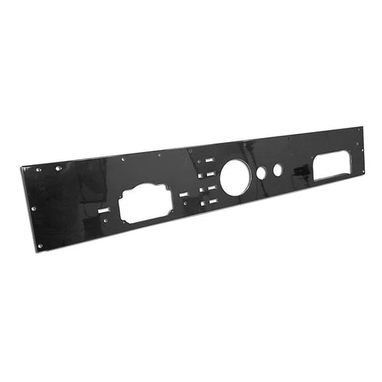 OMIX 13320.11 Dash Panel with Pre-Cut Gauge Holes in Black Powder Coat for 76-86 Jeep CJ-5, CJ-7 & CJ-8 Scrambler