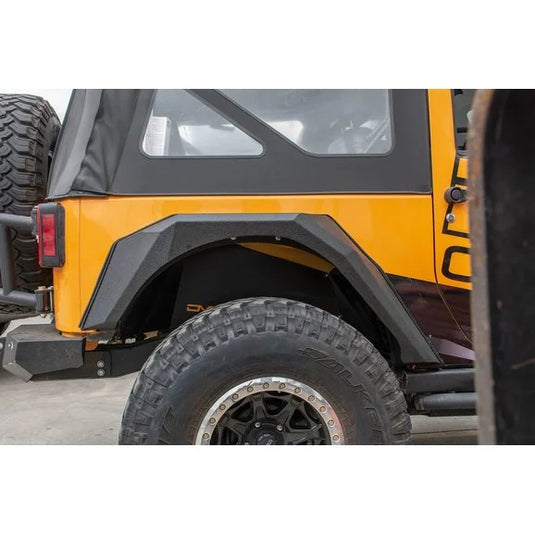 DV8 Offroad FENDB-09 Armor Style Fenders for 07-18 Jeep Wrangler JK