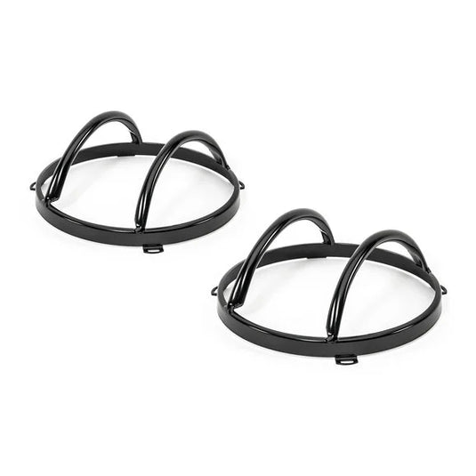 TACTIK Euro Style Headlight Guards for 07-18 Jeep Wrangler JK