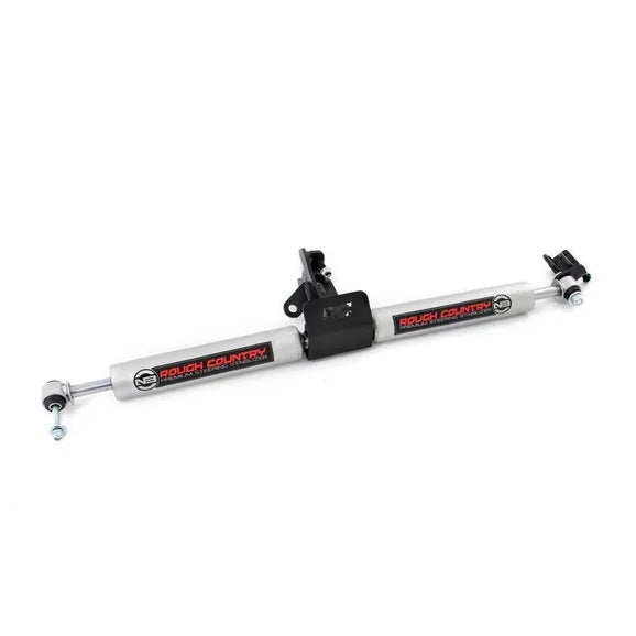 Rough Country 8749630 N3 Dual Steering Stabilizer for 99-04 Jeep Grand Cherokee WJ