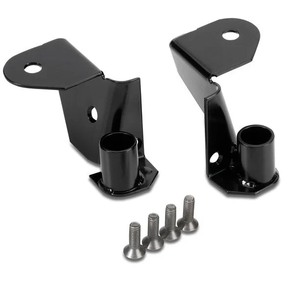 Warrior Products 1495 Mirror & Light Combo Brackets for 87-95 Jeep Wrangler YJ