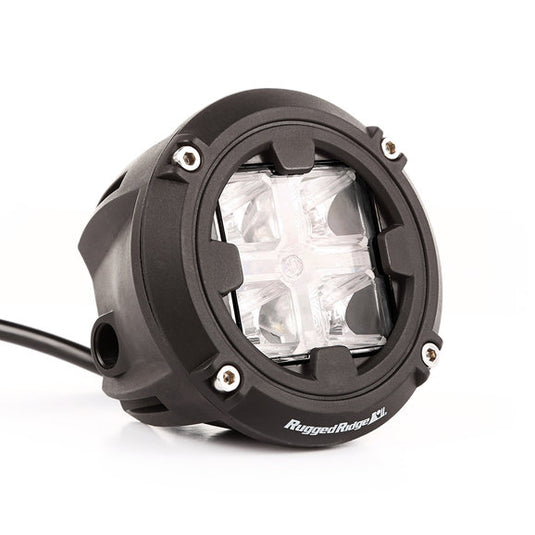 Rugged Ridge 15209.31 HIgh/Low Beam LED Round Light Combo