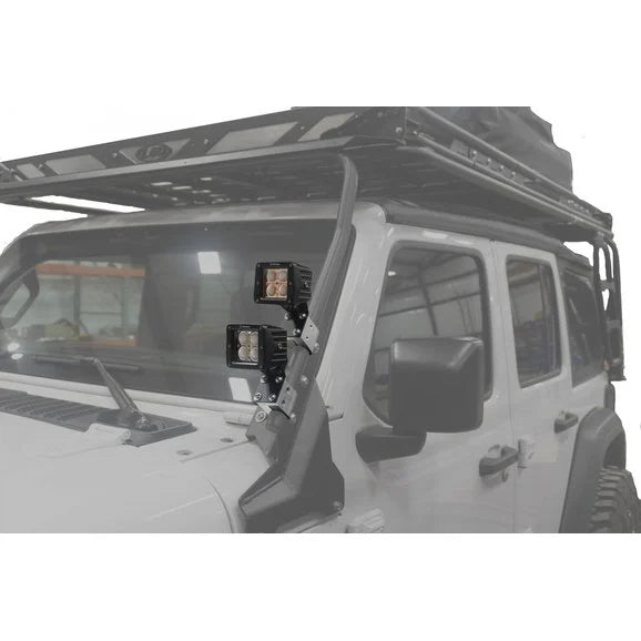 LoD Offroad Destroyer Roof Rack Light mount for 07-24 Jeep Wrangler JK & JL