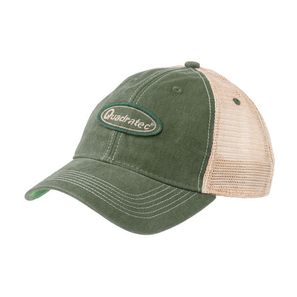 Load image into Gallery viewer, Quadratec Old Favorite Adjustable Trucker Patch Cap
