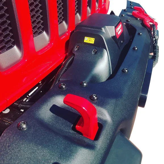 Load image into Gallery viewer, American Trail Products 36180001 Winch Mount Plate for 18-20 Jeep Wrangler JL &amp; Gladiator JT Rubicon
