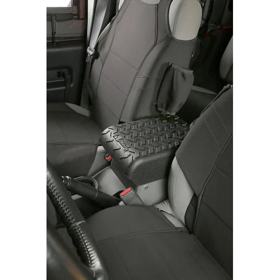 Load image into Gallery viewer, Rugged Ridge 13107.40 All-Terrain Center Console Cover in Black for 07-10 Jeep Wrangler JK
