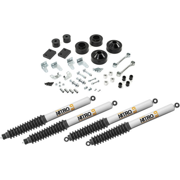 Load image into Gallery viewer, Quadratec 2in Spacer Lift Kit for 07-18 Jeep Wrangler JK
