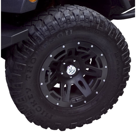 Load image into Gallery viewer, Rugged Ridge Rim Protector in Satin Black Powder Coat For Rugged Ridge XHD Wheels
