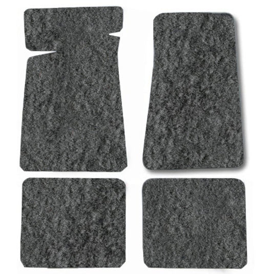 Auto Custom Carpets Custom Fit Floor Mat 4-Piece Set for 87-95 Jeep Wrangler YJ