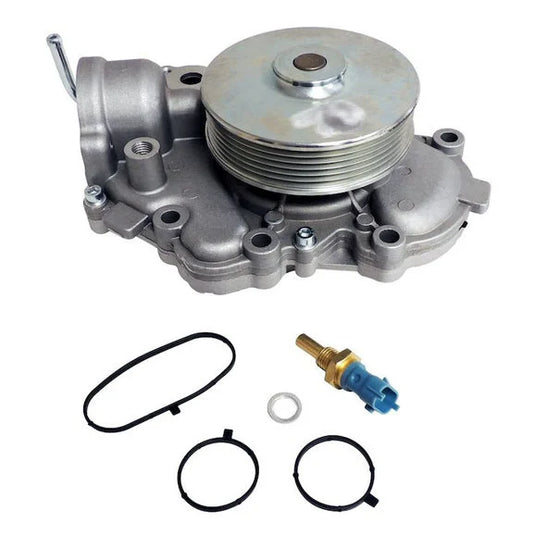 Crown Automotive 68211202AB Water Pump for 14-18 Jeep Grand Cherokee WK with 3.0L Diesel engine.