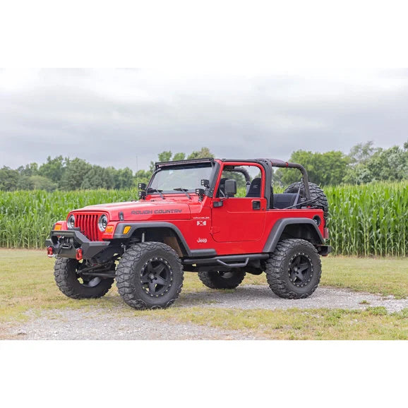 Load image into Gallery viewer, Rough Country 99033 5.5in Fender Flares for 97-06 Jeep Wrangler TJ
