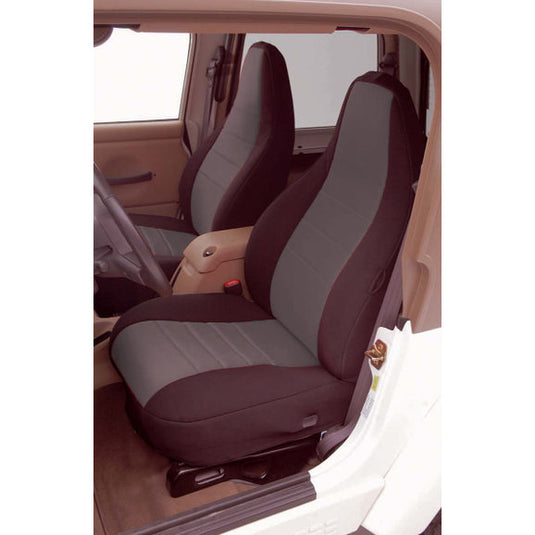 Rugged Ridge Neoprene Custom-Fit Front Seat Covers for 97-02 Jeep Wrangler TJ