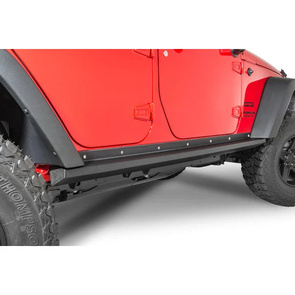 Load image into Gallery viewer, Teraflex 004637310 RockGuard Rock Sliders for 07-18 Jeep Wrangler Unlimited JK 4 Door
