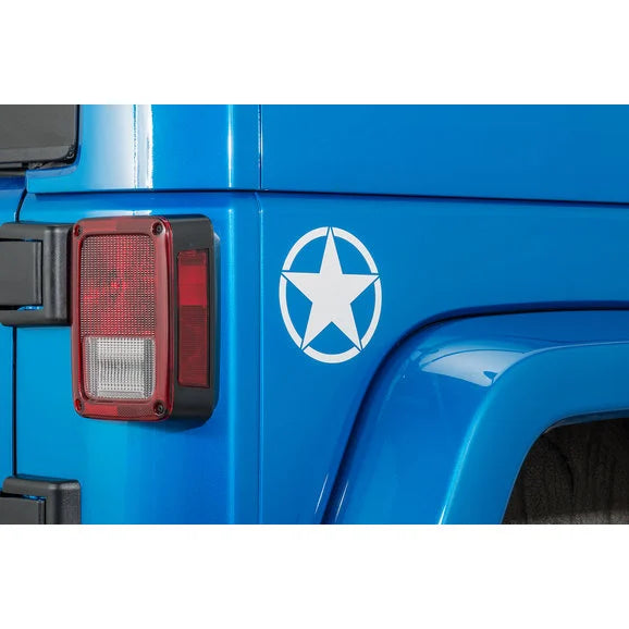 Quadratec Premium Vinyl Small Star Decal