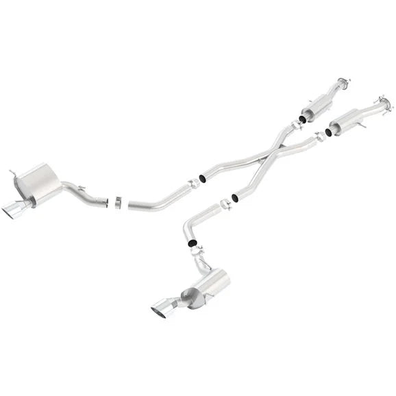 Load image into Gallery viewer, Borla 140632 S-Type Cat-Back Exhaust for 15-17 Jeep Grand Cherokee WK2 SRT with 6.4L
