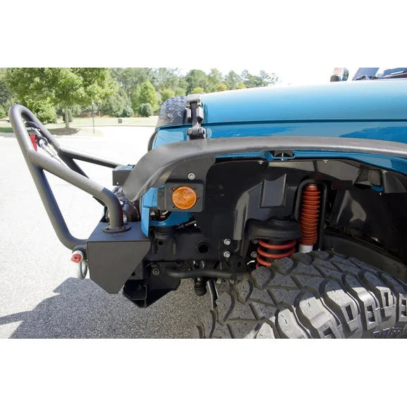 Load image into Gallery viewer, Rugged Ridge 11620.10 All Terrain Flat Fender Flares for 07-18 Jeep Wrangler JK
