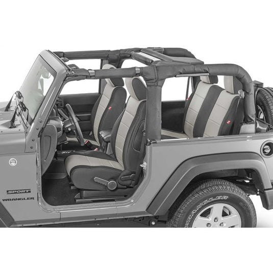 Diver Down Front and Rear Neoprene Seat Covers for 07-18 Wrangler JK 2 Door