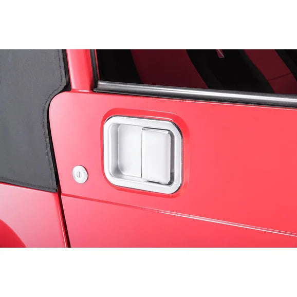 Quadratec Full Steel Door Paddle Handle for 82-95 Jeep CJ & Wrangler YJ Driver Side, 97-06 Wrangler TJ Passenger Side