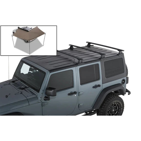 Load image into Gallery viewer, Rhino-Rack Vortex 3-Bar Backbone Roof Rack for 07-18 Jeep Wrangler Unlimited JK Hardtop
