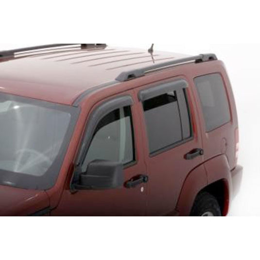 AVS 94964 Ventvisor in Smoke for 08-13 Jeep Liberty KK