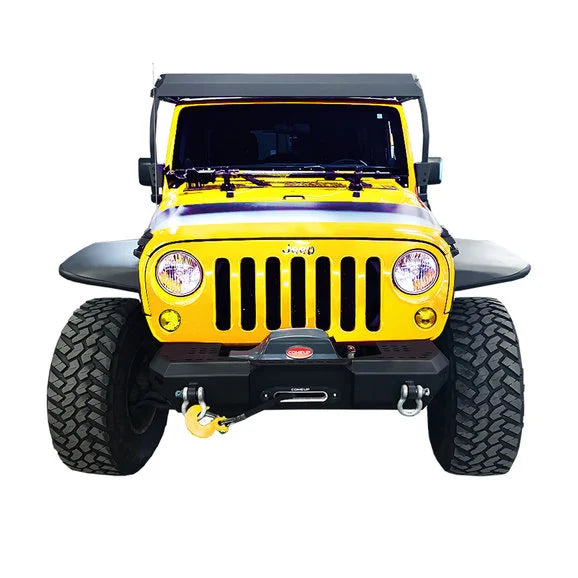 Warrior Products MOD Series Front Stubby Bumper for 07-18 Jeep Wrangler JK