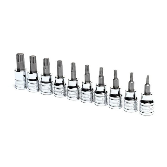 Eastwood 32164 10-Piece 3/8" Drive Torx Bit Set