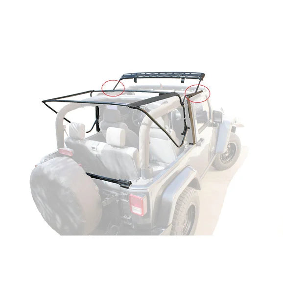 Load image into Gallery viewer, MasterTop 15601335 Complete Soft Top Kit for 07-18 Jeep Wrangler JK
