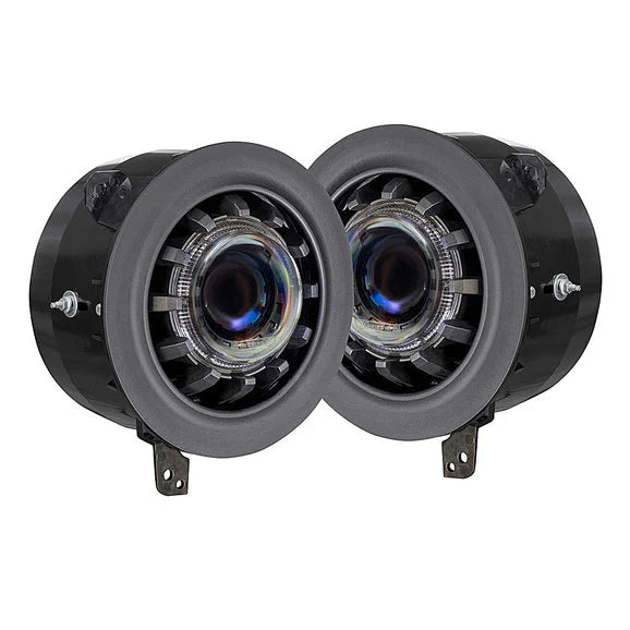 Load image into Gallery viewer, Morimoto LF517 Super7 Headlights for 18-24 Jeep Wrangler JL &amp; Gladiator JT
