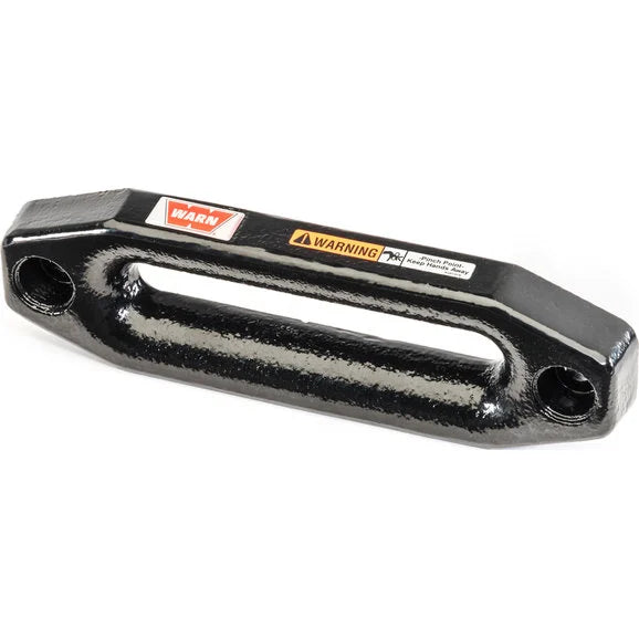 Load image into Gallery viewer, WARN 73850 Standard Hawse Fairlead in Black Coated Steel for Use with Steel Winch Rope
