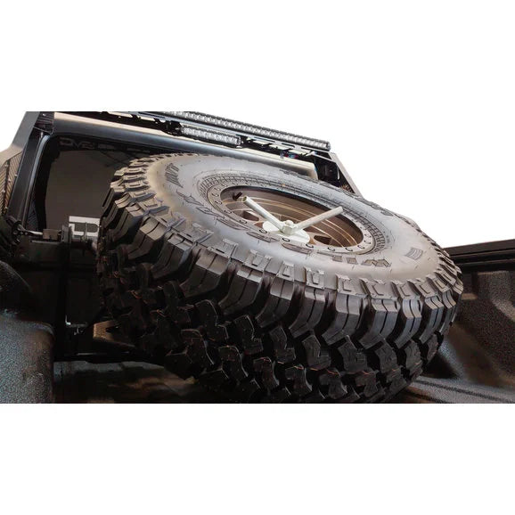 Load image into Gallery viewer, DV8 Offroad TCGL-01 In Bed Adjustable Tire Carrier for 20-24 Jeep Gladiator JT
