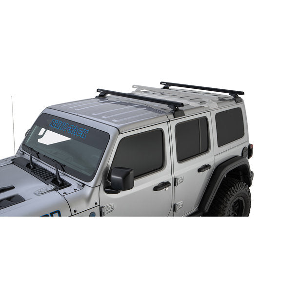 Load image into Gallery viewer, Rhino-Rack HD 59&quot; 2-Bar Backbone Roof Rack for 18-24 Jeep Wrangler JL Unlimited with Hardtop
