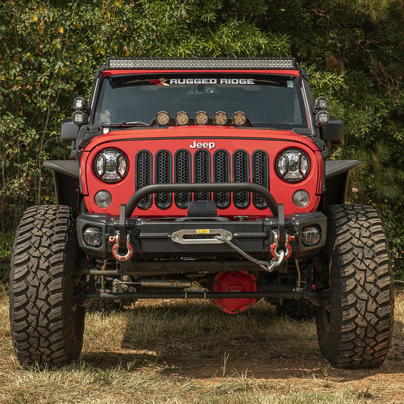 Load image into Gallery viewer, Rugged Ridge Arcus Front Bumper for 07-18 Jeep Wrangler JK
