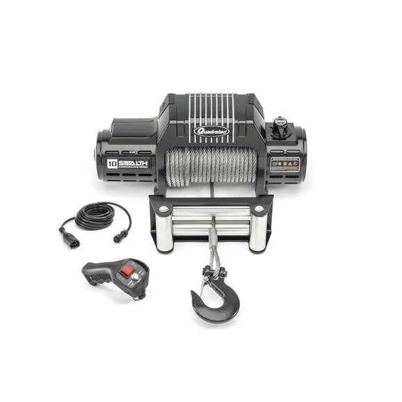 Load image into Gallery viewer, Quadratec Q-Performance Stealth Winch
