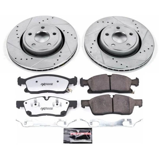 Power Stop K7133-36 Front Z36 Extreme Performance Truck & Tow Brake Kit for 16-18 Jeep Grand Cherokee WK
