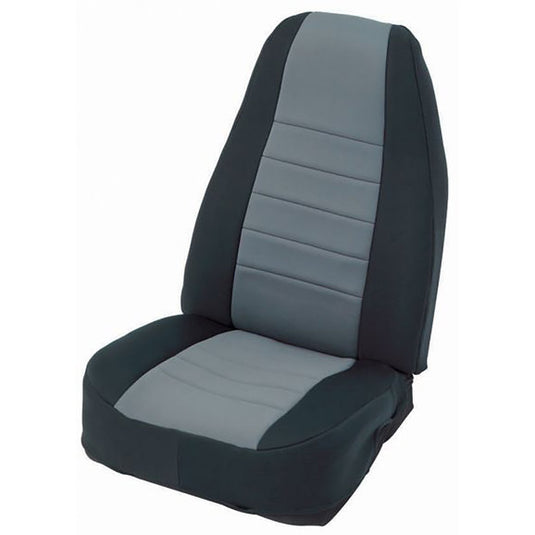 Rugged Ridge Neoprene Custom-Fit Front Seat Covers for 76-90 Jeep CJ-5, CJ-7, CJ-8 Scrambler & Wrangler YJ