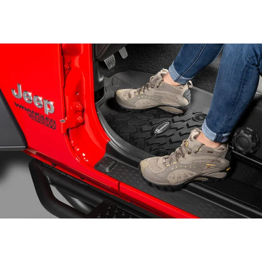 Quadratec Ultimate All Weather Floor Liners for 18-24 Jeep Wrangler JL Unlimited