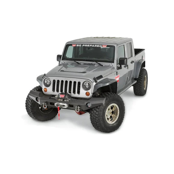 Load image into Gallery viewer, WARN 101420 Elite Series Front Bumper for 07-18 Jeep Wrangler JK
