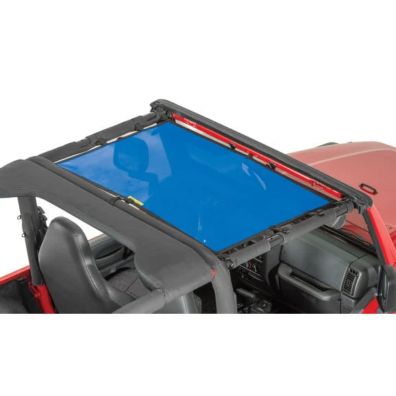 Load image into Gallery viewer, Dirtydog 4X4 Front Sun Screen for 97-02 Jeep Wrangler TJ
