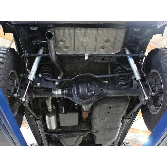 Load image into Gallery viewer, aFe Power 49-08055 2.5&quot; Scorpion Hi-Tuck Rock Basher Cat-Back Exhaust System for 07-18 Jeep Wrangler JK &amp; Unlimited JK with 3.6L/3.8L
