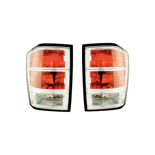 In-Pro Car Wear CWT-CE5005C IPCW Crystal Clear Tail Light Kit for 05-06 Jeep Grand Cherokee WK