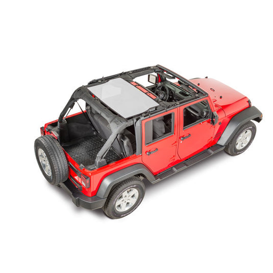 Dirtydog 4X4 Rear Sun Screen for 07-18 Jeep Wrangler Unlimited JK 4 Door