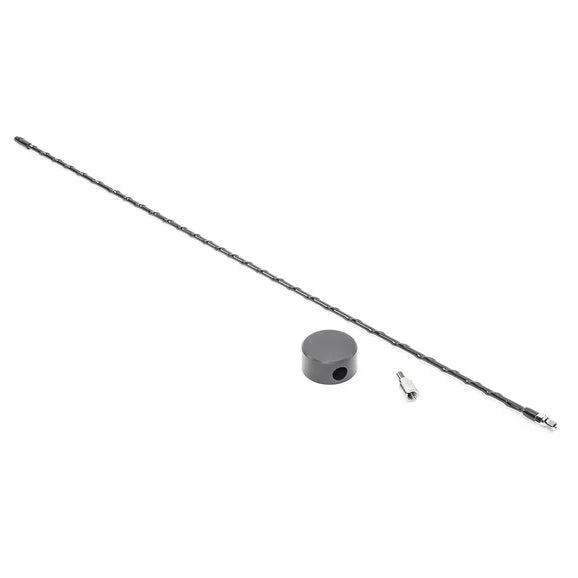 Load image into Gallery viewer, Quadratec JK-ANT CB Style AM/FM Radio Antenna for 07-20 Jeep Wrangler JL, JK &amp; Gladiator JT
