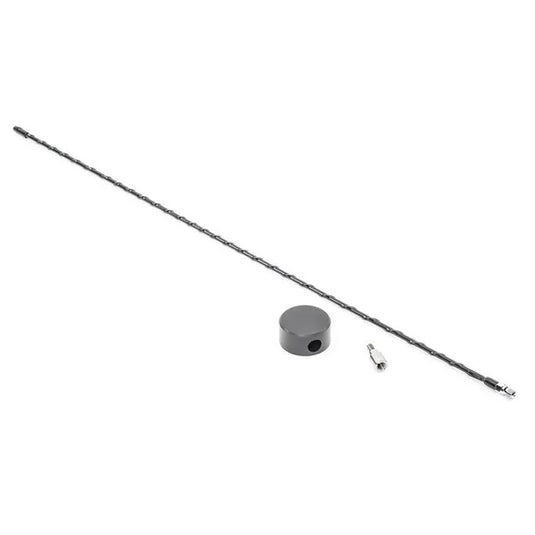 Quadratec JK-ANT CB Style AM/FM Radio Antenna for 07-20 Jeep Wrangler JL, JK & Gladiator JT