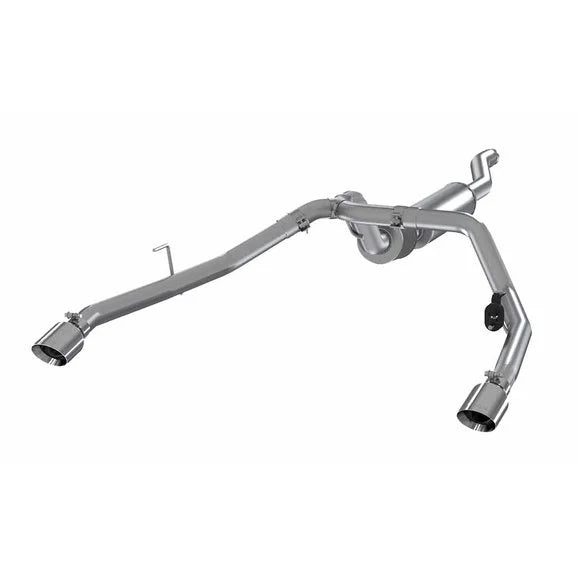 Load image into Gallery viewer, MBRP 2.5&quot; Dual Rear Exit Cat Back Exhaust System for 20-24 Jeep Gladiator JT
