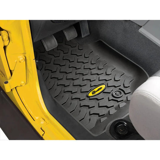 Bestop 51500-01 Front Floor Liners for 07-13 Jeep Wrangler JK