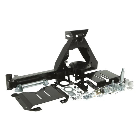 Load image into Gallery viewer, ARB Rear Modular Bumper &amp; Swing Away Wheel Carrier in Black for 97-06 Jeep Wrangler TJ
