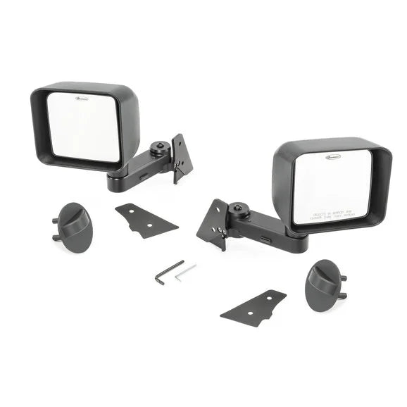 Load image into Gallery viewer, Quadratec Automatic Billet Aluminum Mirror Movers for 07-18 Jeep Wrangler JK
