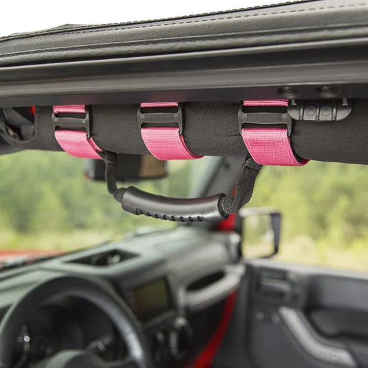 Rugged Ridge Sport Bar Grab Handles for 55-23 Jeep Wrangler JL, JK, TJ, YJ, CJ & Gladiator JT