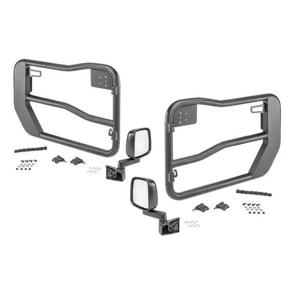 Load image into Gallery viewer, Rugged Ridge Fortis Tube Doors for 18-24 Jeep Wrangler JL &amp; Gladiator JT
